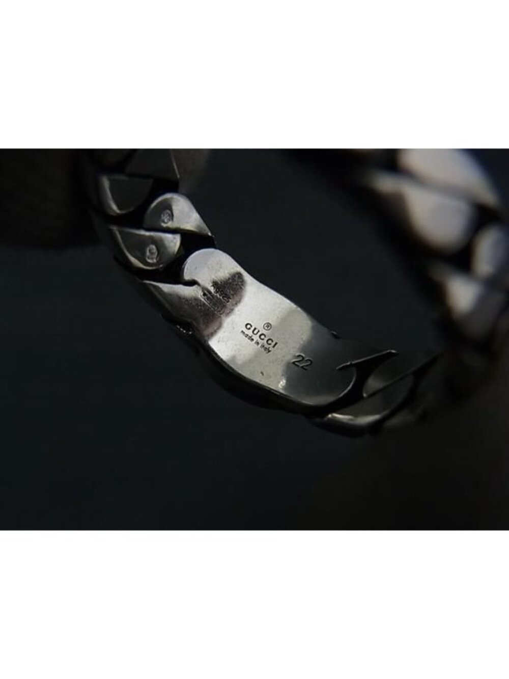 Gucci Interlocking Ring Silver - Picture 5 of 5